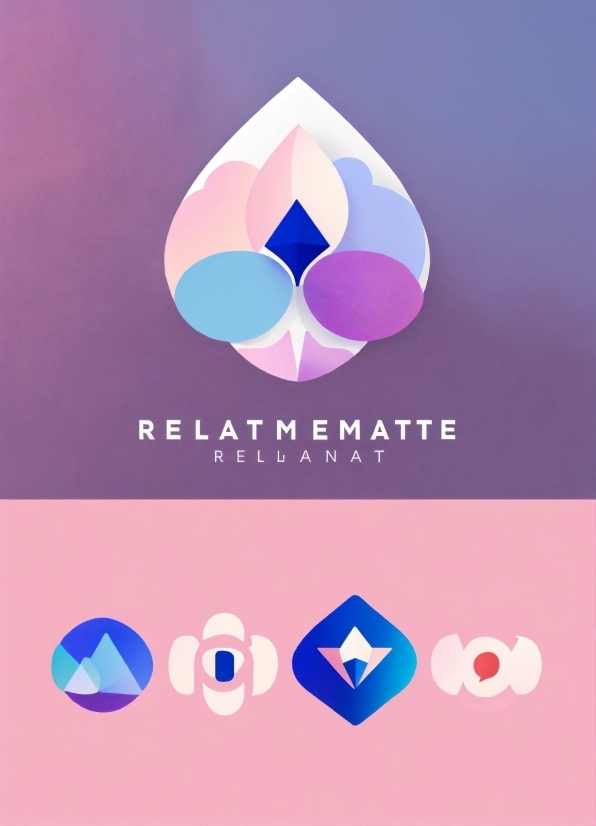 Hand Illustration Free, Font, Magenta, Electric Blue, Circle, Logo