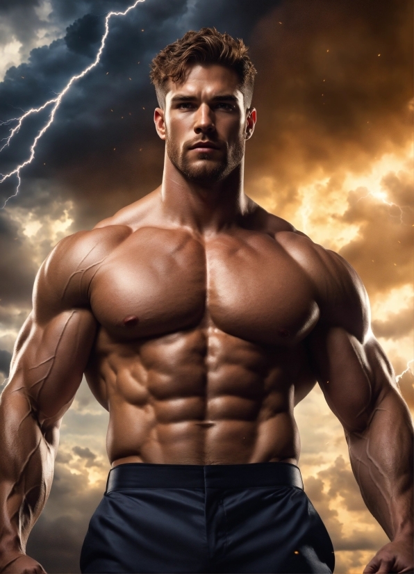 Horizon Forbidden West Wallpaper, Head, Arm, Muscle, Bodybuilder, Organ