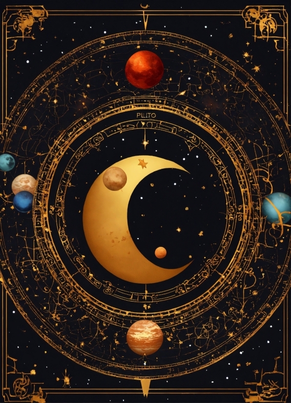 Horror Images No Copyright, Astronomical Object, Gold, Art, Circle, Space