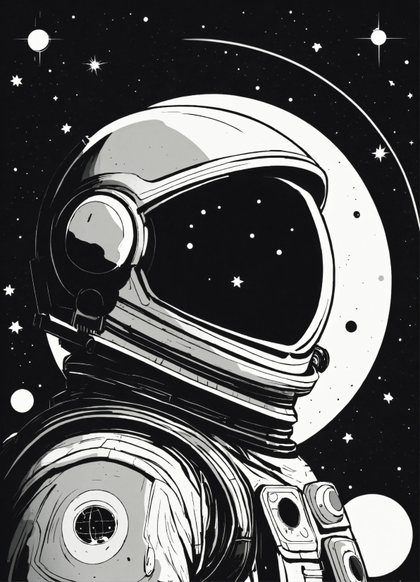 Hot Clipart, Astronaut, Art, Style, Astronomical Object, Font