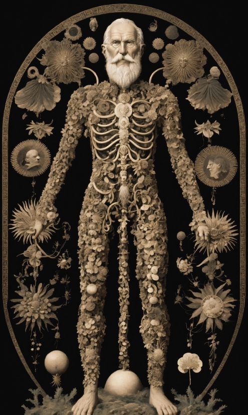 Human Body, Organism, Art, Plant, Human Anatomy, Pattern