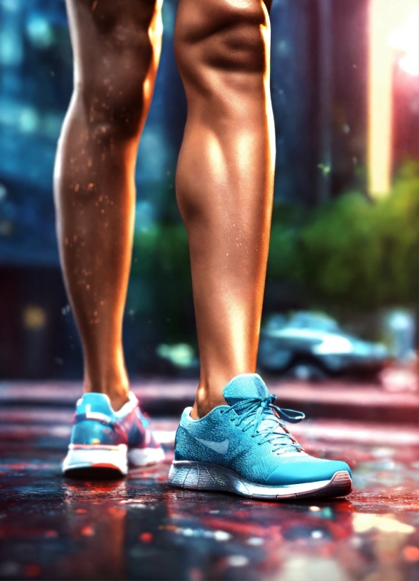 Krita Graphic Design, Footwear, Shoe, Photograph, Light, Blue