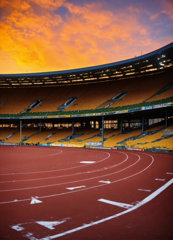 Miku Wallpaper Phone, Cloud, Sky, Track And Field Athletics, Orange, Race Track