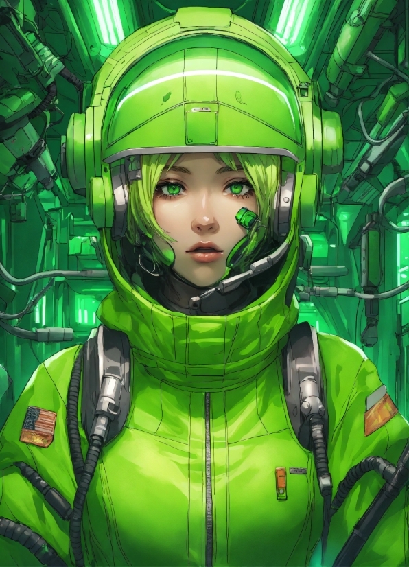 Most Famous Artists In The World, Green, Personal Protective Equipment, Space, Fictional Character, Machine