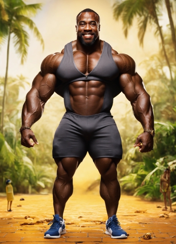 Muscle, Bodybuilder, Bodybuilding, Tree, Chest, Thigh