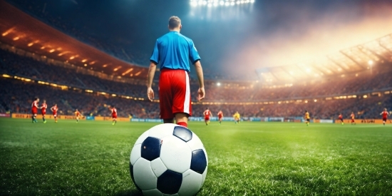 Music Stock Photos, Sports Equipment, Atmosphere, Soccer, Football, Light