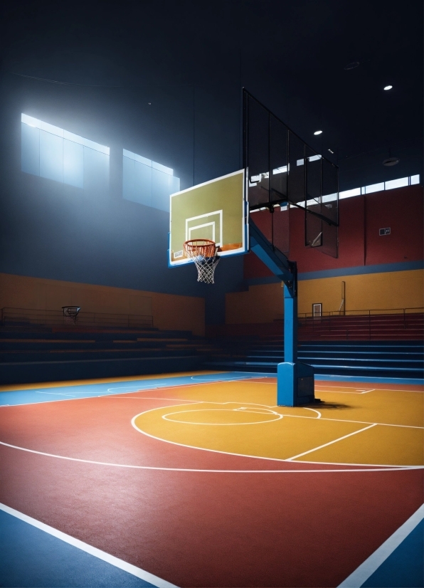 One Piece Wallpaper Pc 4k, Basketball, Basketball Hoop, Field House, Light, Basketball Court