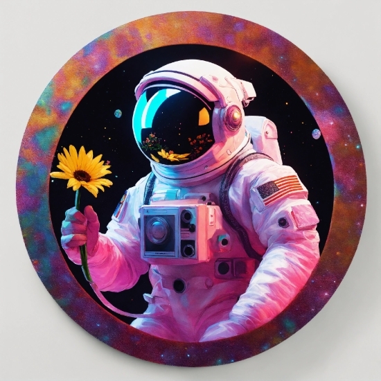 Photos Google Com, Astronaut, Font, Circle, Science, Magenta