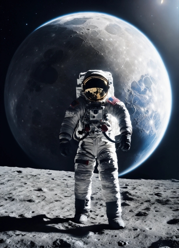 Picture Websites With No Copyright, World, Moon, Light, Astronaut, Art