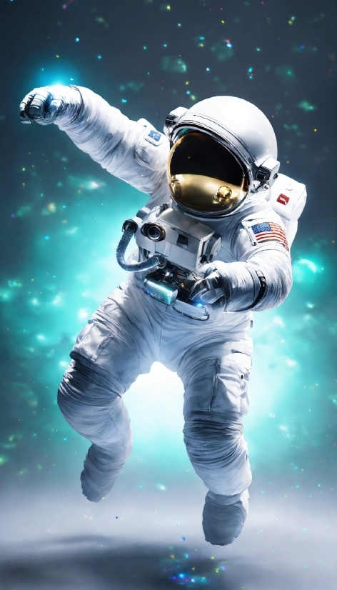 Pictures Free No Copyright, Astronaut, Flash Photography, Gesture, Electric Blue, Astronomical Object