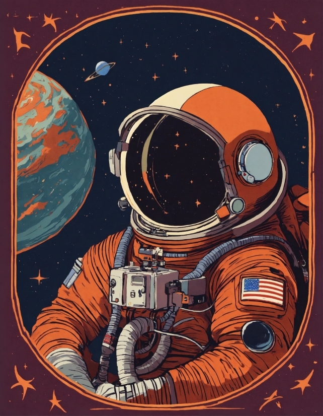 Preppy Wallpaper, Astronaut, Art, Font, Space, Science