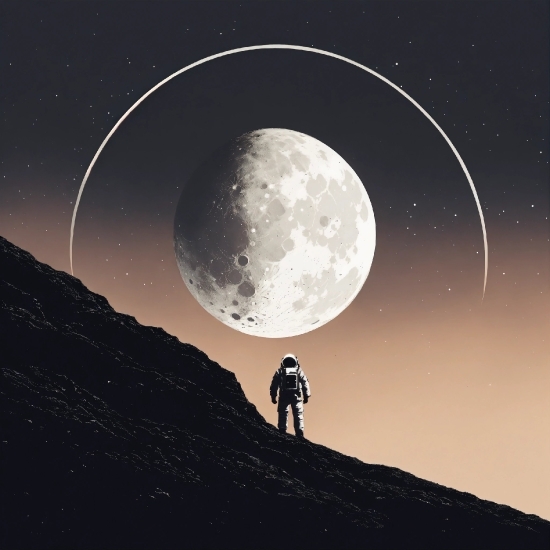 Psychedelic Wallpaper, Atmosphere, Sky, Moon, World, Nature