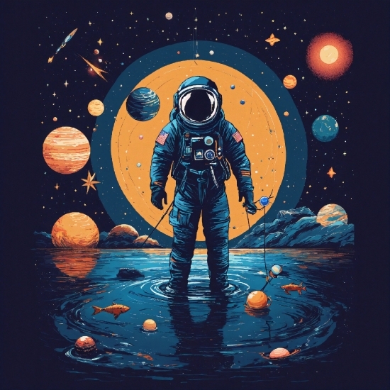 Purple And Black Wallpaper, World, Art, Astronaut, Font, Entertainment