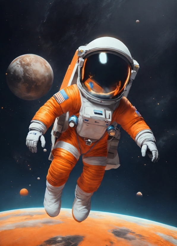 Royalty Free Graphics, Astronaut, Gesture, World, Astronomical Object, Space