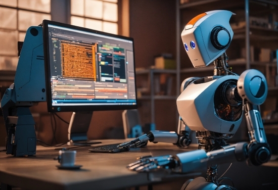 Scary Photo, Table, Audio Equipment, Computer Monitor, Desk, Engineering