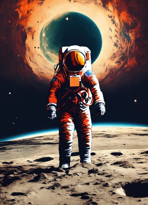 Sick Stock Image, Astronaut, World, Flash Photography, Helmet, Sleeve