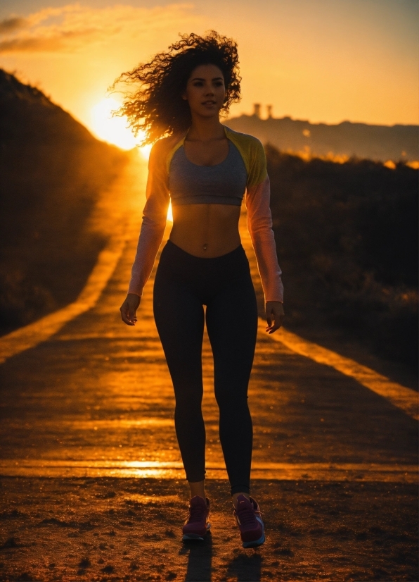 Sky, People In Nature, Human, Flash Photography, Human Body, Standing