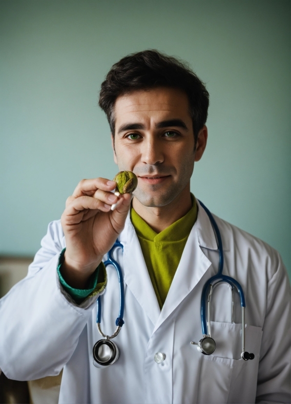 Sky Photo, Hand, White Coat, Gesture, Stethoscope, Health Care