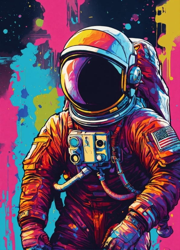 Soda Clipart, Astronaut, Paint, Art, Sleeve, Painting