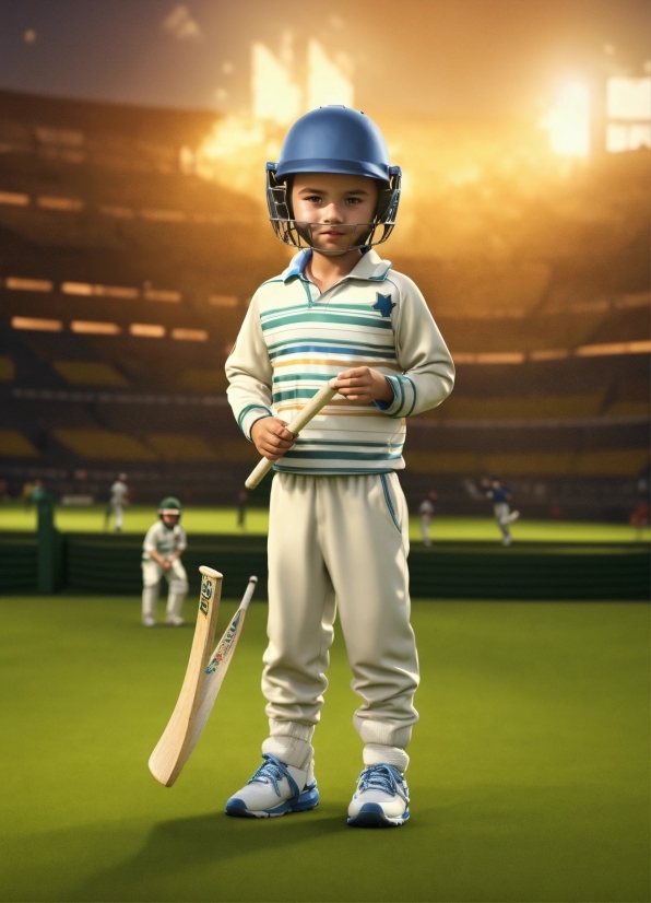 Sports Equipment, Light, Helmet, Sports Gear, Player, Gesture