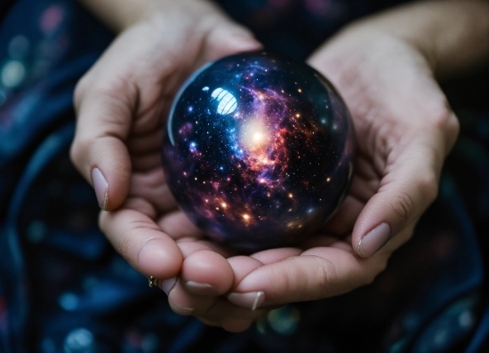 Sweet Selfie, Hand, Food, Purple, Ball, Finger