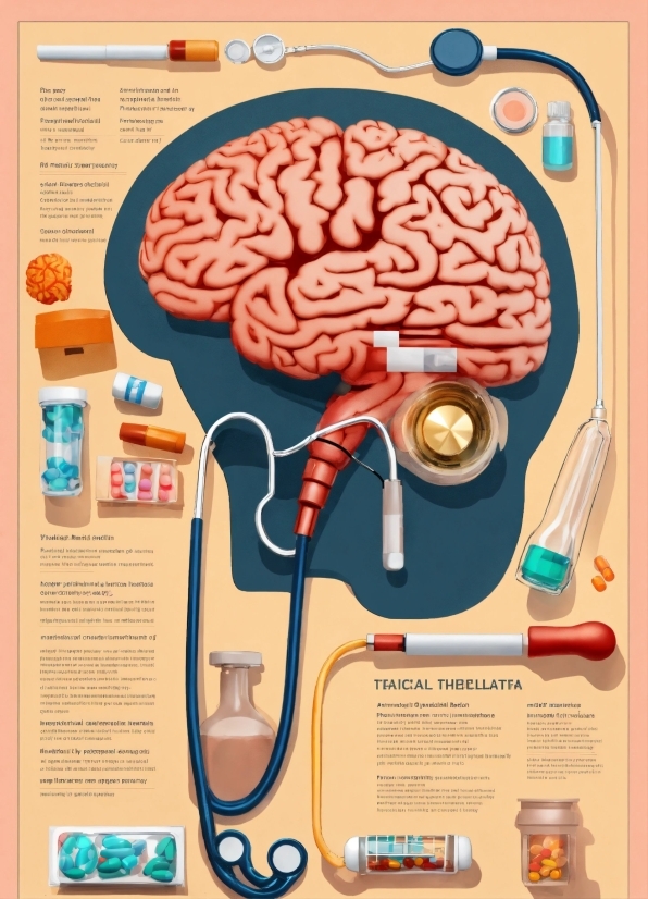 Trophy Stock Image, Brain, Human Anatomy, Font, Brain, Poster