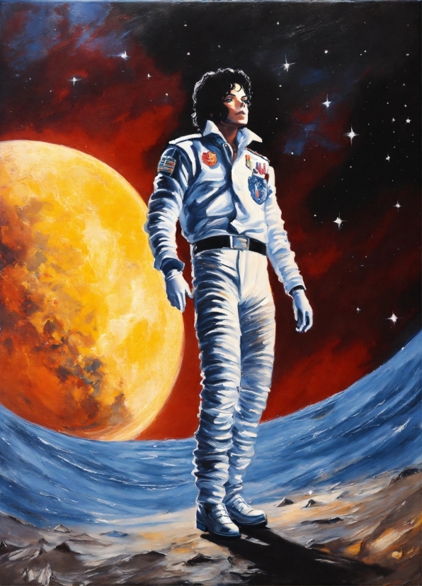 Vector Effects Illustrator, Astronaut, Painting, Astronomical Object, Art, Cg Artwork