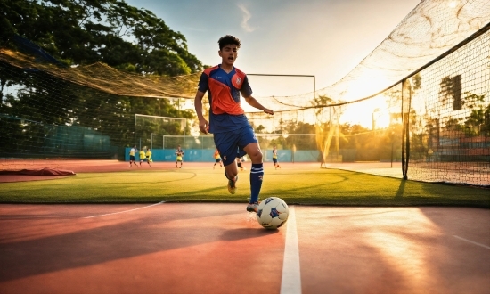 White Pic, Sports Equipment, Soccer, Shorts, Sky, Football